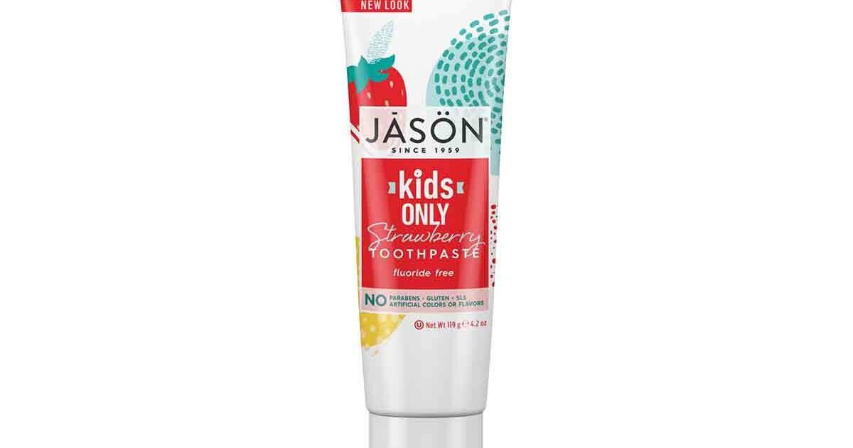 Jason Kids Strawberry Toothpaste Buy Online… Natural Health Store