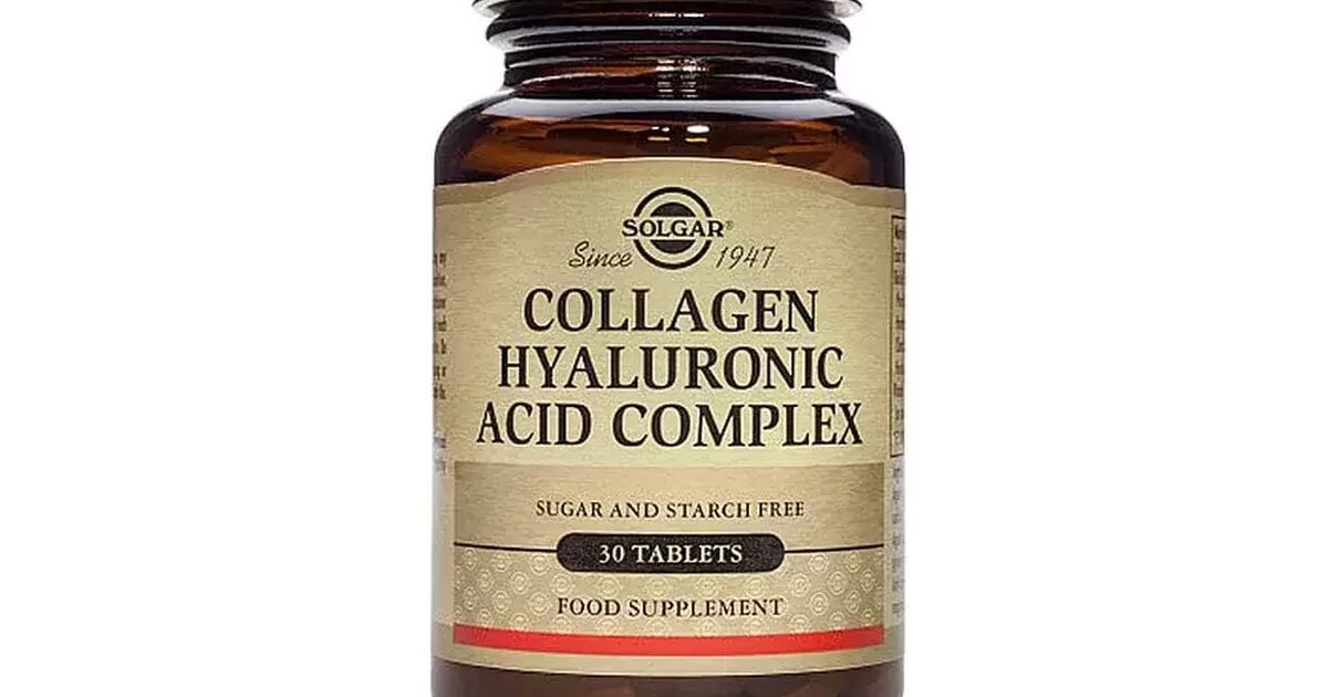 Solgar Collagen Hyaluronic Acid Complex Buy… Natural Health Store