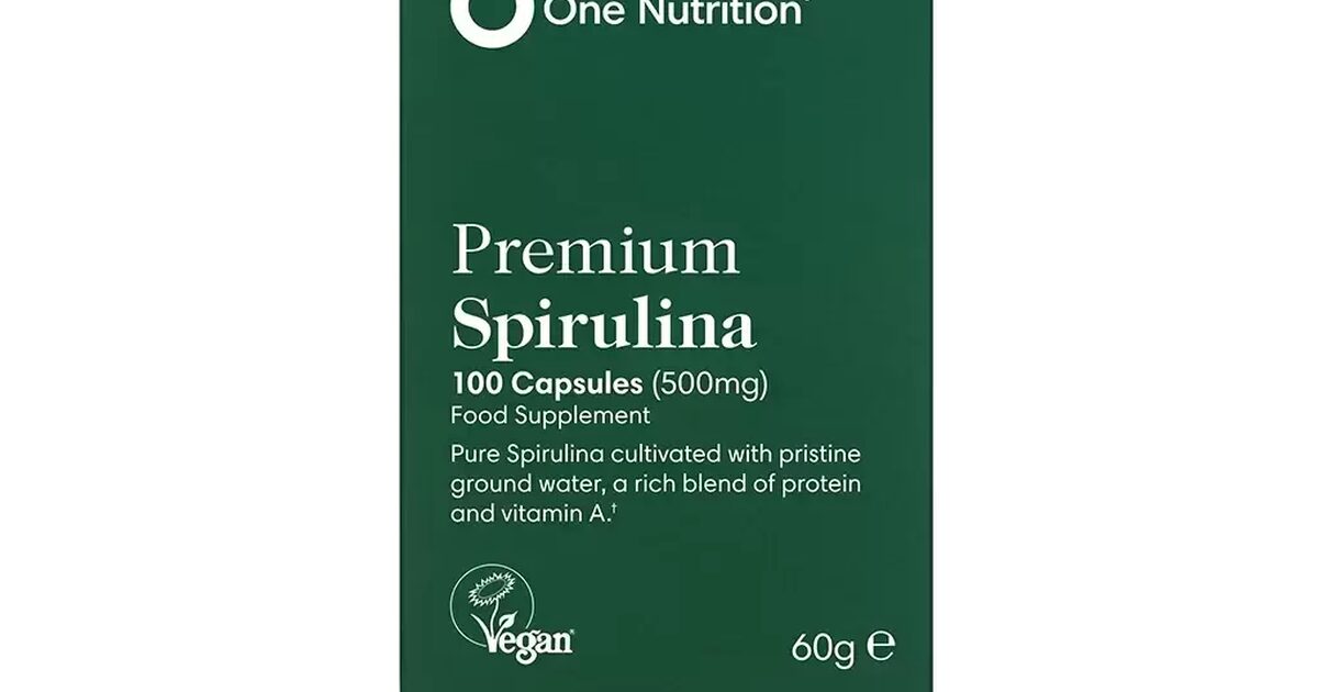 One Nutrition Organic Spirulina Buy Online… Natural Health Store