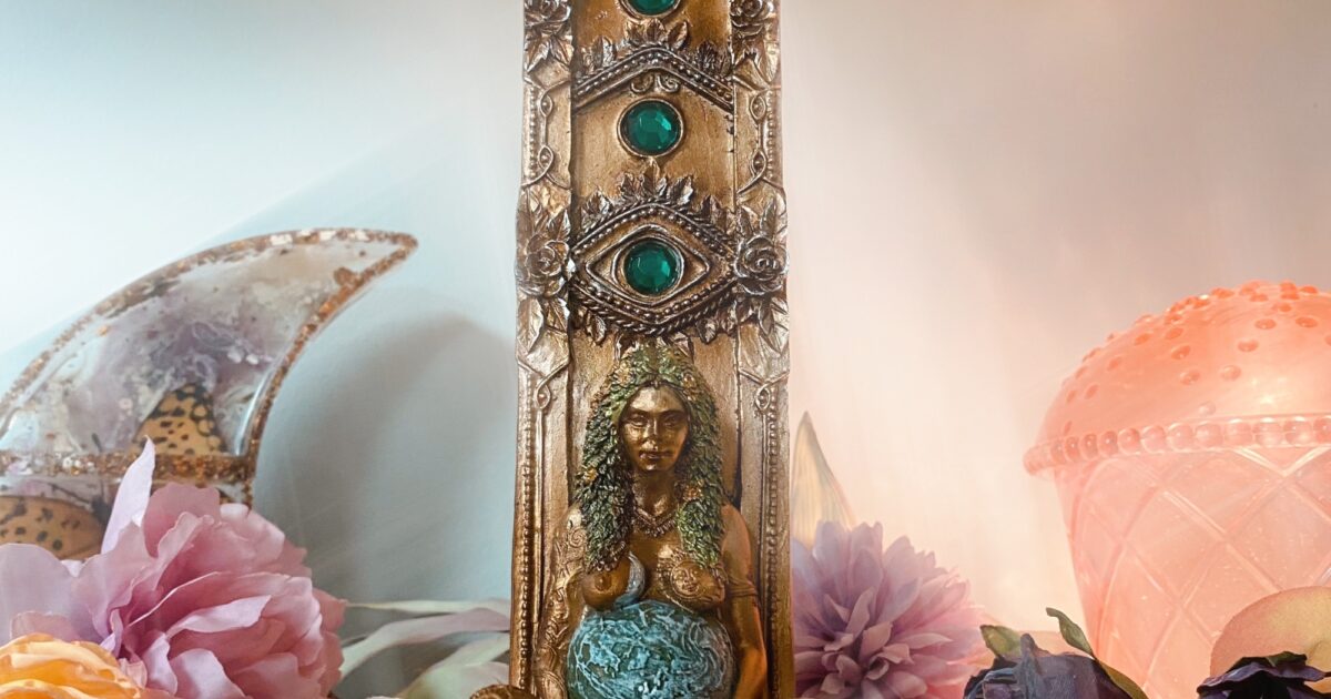 Incense Burner Mother Earth Buy Online in… Natural Health Store