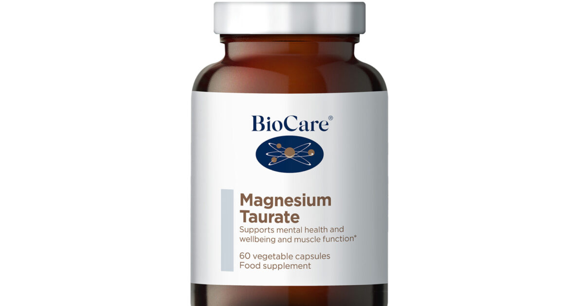 BioCare Magnesium Taurate Buy Online in… Natural Health Store