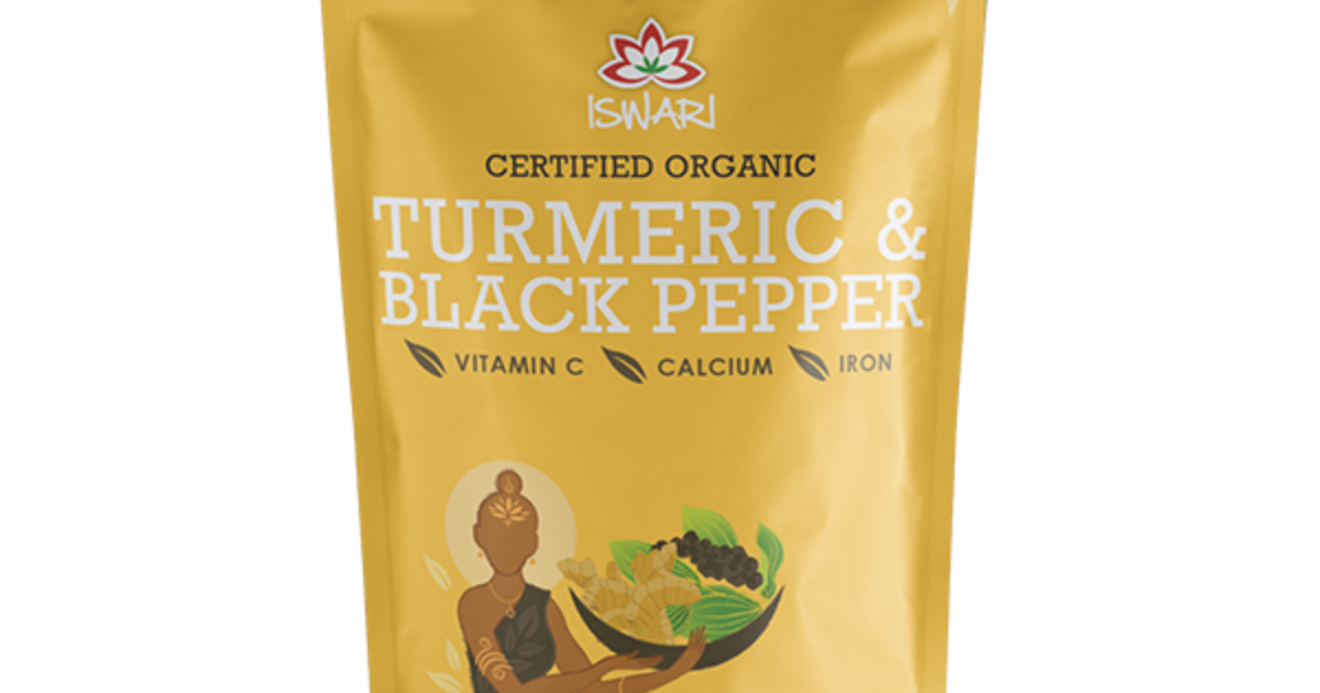 Iswari Turmeric & Black Pepper Buy Online in… Natural Health Store