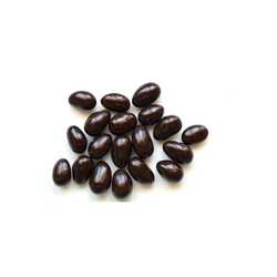 Dark choc coffee beans 1