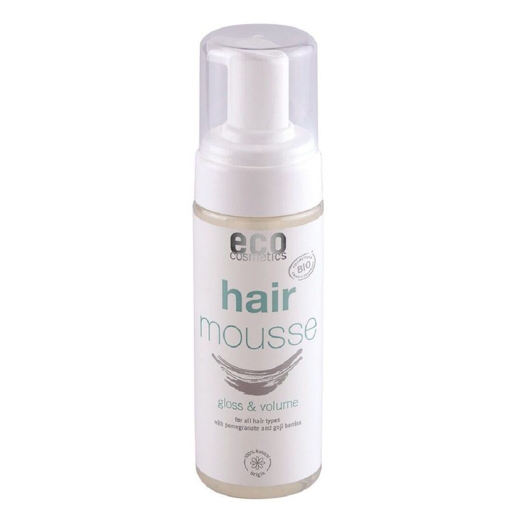 Eco cosmetic hair mousse