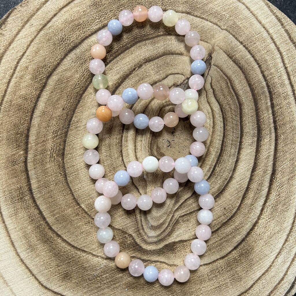 Bracelet-morganite-crystal