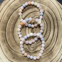 Bracelet-morganite-crystal