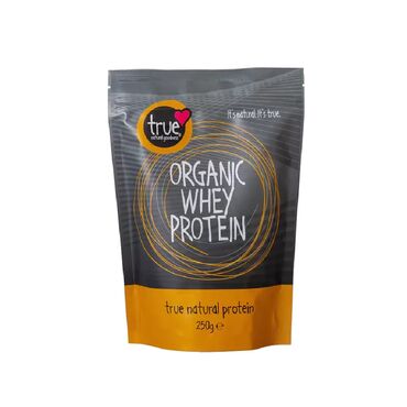 True Natural Goodness Organic Whey Protein Powder 100% Organic Whey Protein Powder. How to Use:Mix 1–2 tablespoons with water, milk, or a smoothieAdd to porridge, yoghurt, or baking recipes for a protein boostBest consumed after exercise or as a protein-rich snackA clean and natural way to support your protein needs — perfect for active lifestyles, recovery, or daily nourishment.