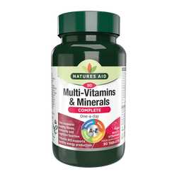 Natures aid complete multi vitamins
