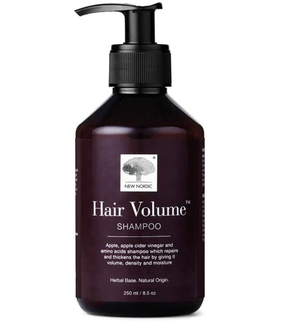 New nordic hair0volume shampoo
