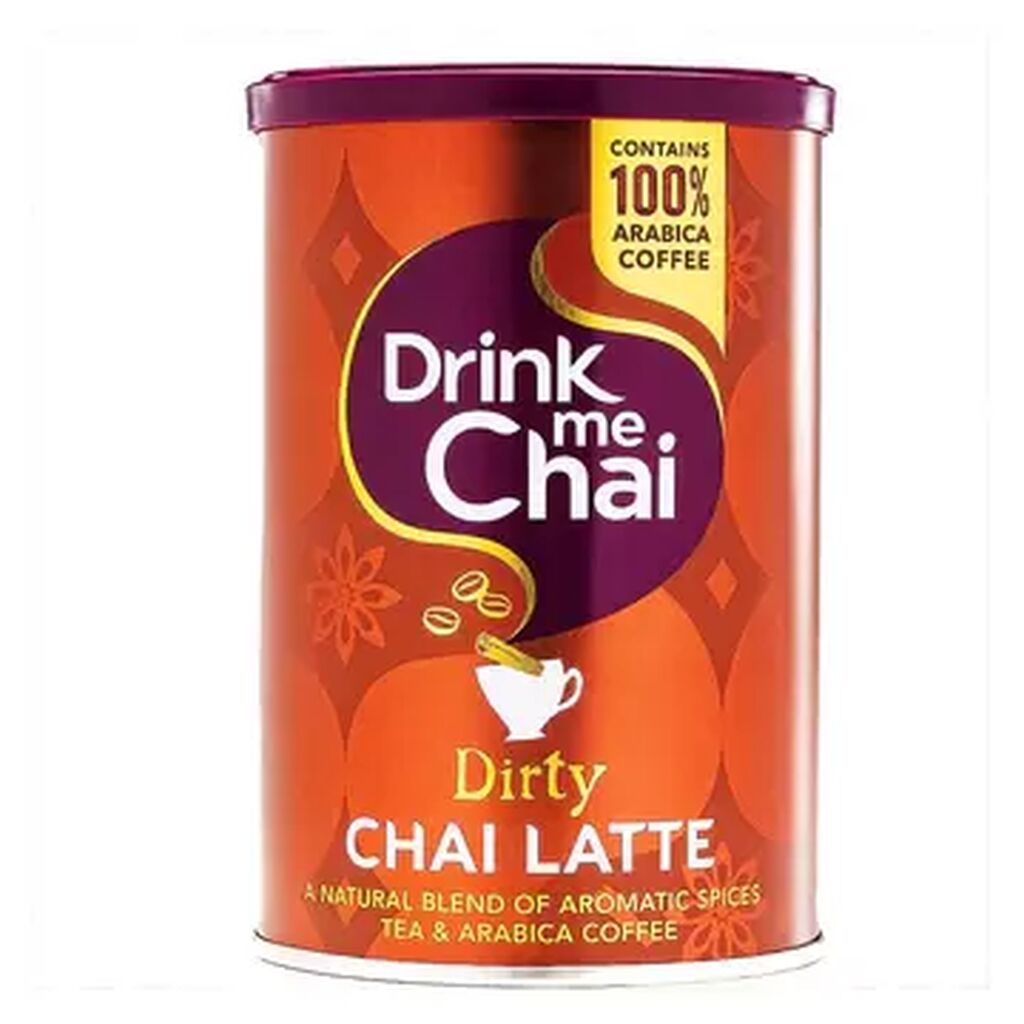 Drink me dirty chai latte