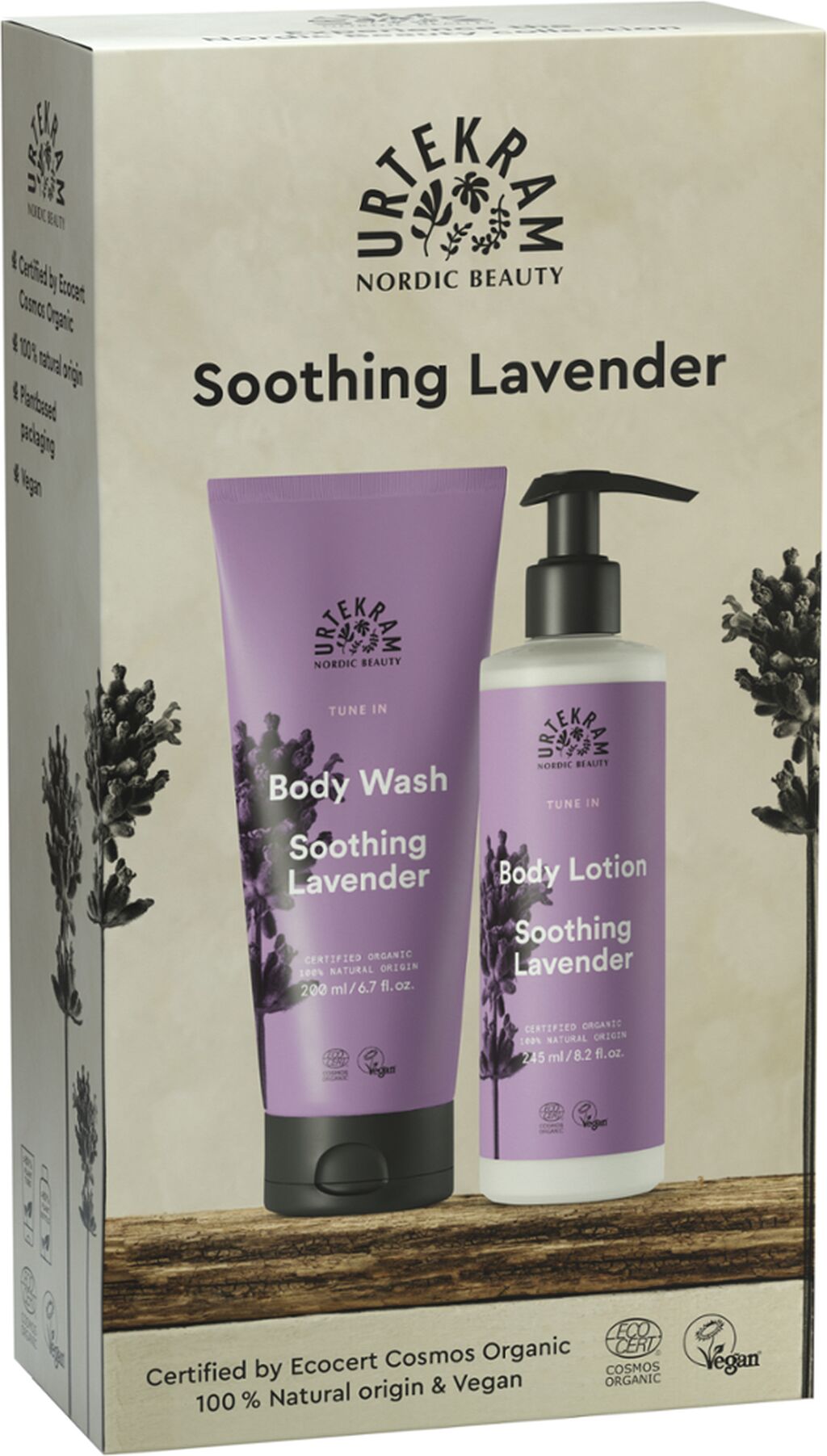 Urtekram soothing lavender set