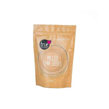 True Natural Goodness Milled Chia Seeds 100% Milled Chia Seeds Ways to Use:Stir into porridge, yoghurt, or smoothies for a nutritional boost.Add to baking recipes like muffins, bread, and pancakes.Use as a natural thickener for soups, sauces, and desserts.Mix with water to create a gel-like texture for vegan egg replacement.Sprinkle over salads, granola, or cereal for added fibre.A simple and nutritious way to support a healthy diet with essential nutrients. 