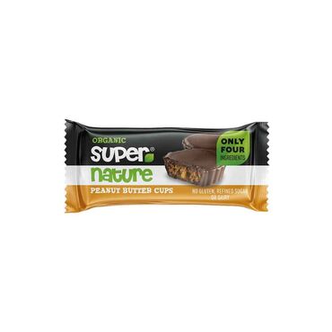 Supernature Peanut Butter Cups Peanuts (40%), Cacao Butter, Cacao Powder, Coconut Sugar