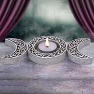 Tea Light Triple Moon