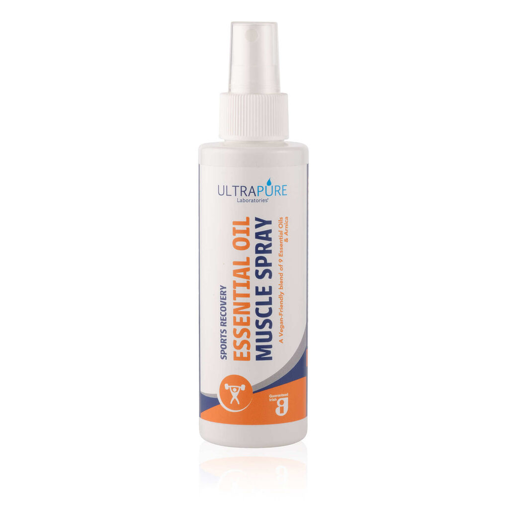 Ultrapure essential oail muscle spray