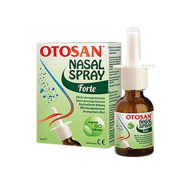 Otosan Nasal Spray Otosan Nasal Spray combines the cleansing and softening action of the hypertonic sea water solution from Brittany with:
Aloe Vera,
Blackcurrant plant extracts,
Mountain Pine,
Tea Tree,
Lemon essential oils.
CE Medical Device Please read instructions and warnings carefully before use. Please follow the instructions provided in with the product.
