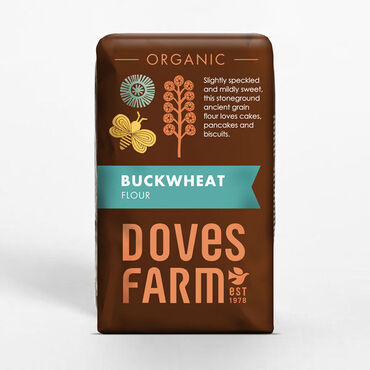 Dove's Farm Buckwheat Flour Organic Buckwheat This flour is great for making pancakes and can be used to make a buckwheat bread.