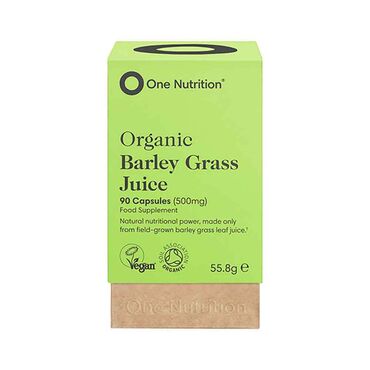 One Nutrition Green Barley Juice Capsules Organic Barley Grass Juice Powder, Capsule shell: Hydroxypropyl methyl cellulose. Take 2-6 capsules daily with water.