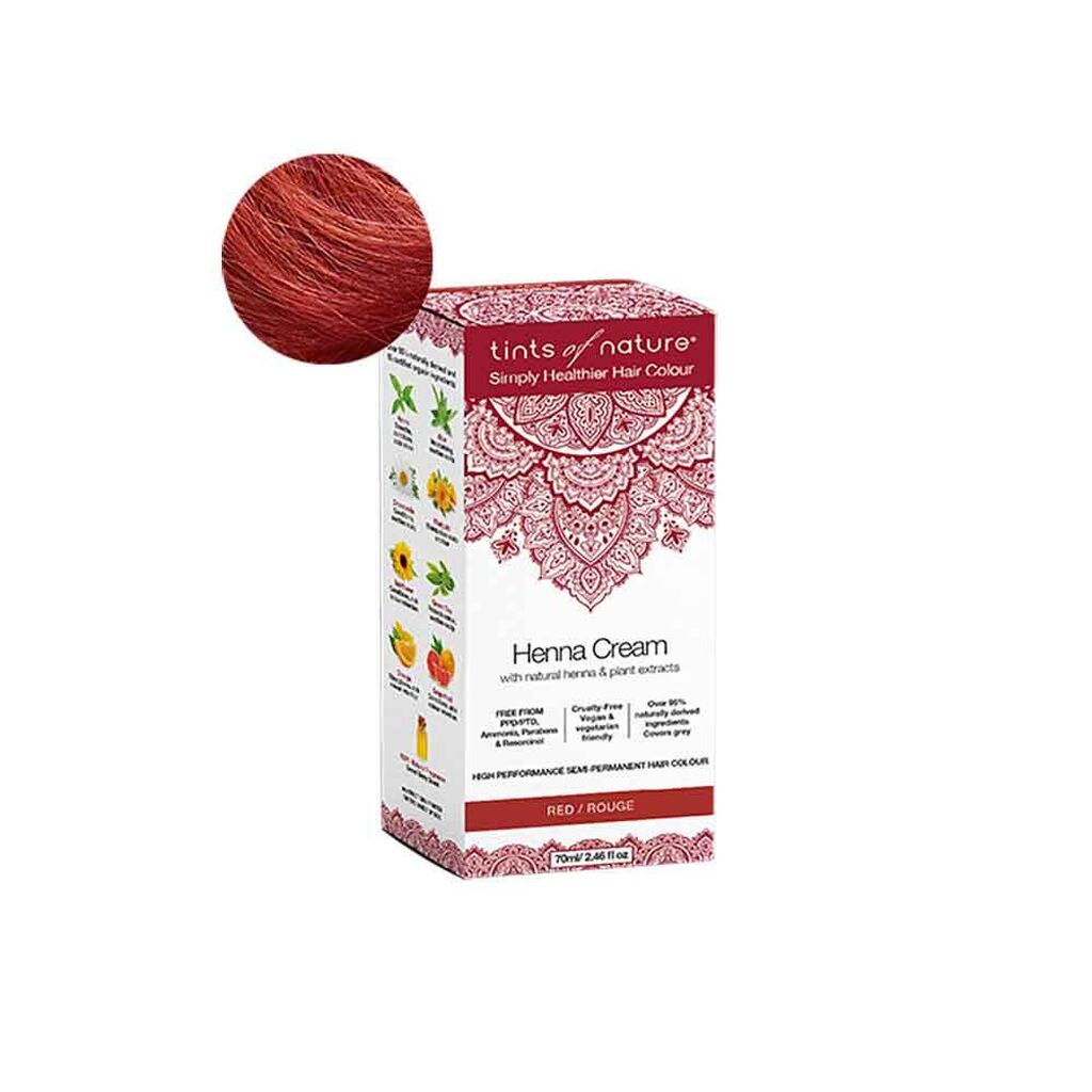 Tints of Nature Hair Colour Henna Cream Red