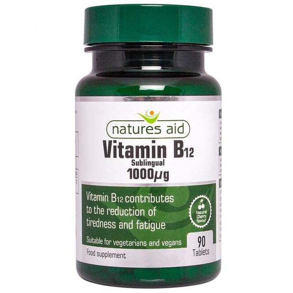 Natures aid vitamin b12 sublingual