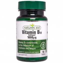 Natures aid vitamin b12 sublingual