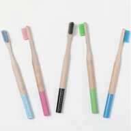 F.E.T.E  Adult Bamboo Toothbrush - Firm - Various Colours