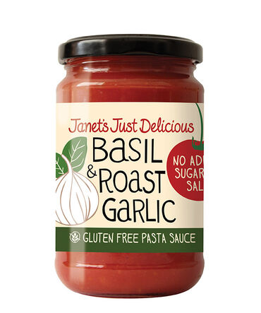 Janet's Just Delicious Basil & Roast Garlic Pasta Sauce