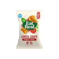 Eat Real Lentil Tomato & Basil Chips