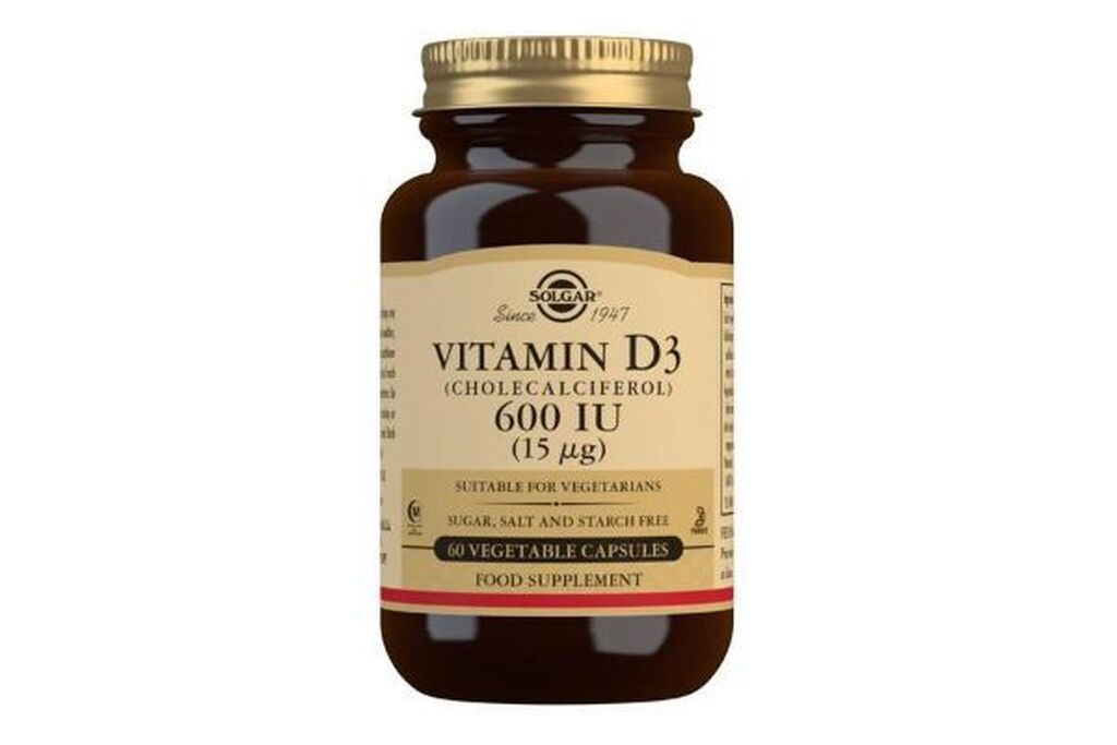 Solgar Vitamin D 600 60 caps
