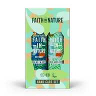 Faith In Nature Hand Care Set - Hand Wash and Hand & Body Lotion