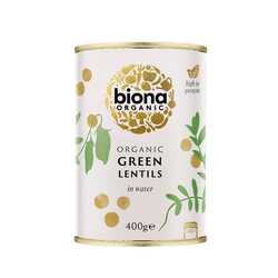 Biona green lentils