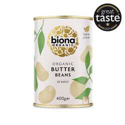 1316 BIONA Butter Beans400g 001 GTA