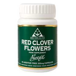 Red clover flowers
