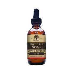 Solgar Liquid B12 2000ug with B Complex 59 ml