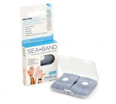Sea Band Use for relief from:NauseaMotion and travel sicknessPregnancy morning sicknessPost-operative nauseaChemotherapy related nausea