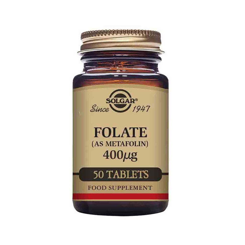 Solgar Folate as Metafolin 1000 ug Tablets 50