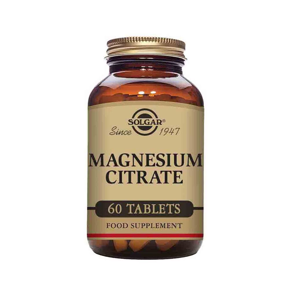 Solgar Magnesium Citrate Tablets 60