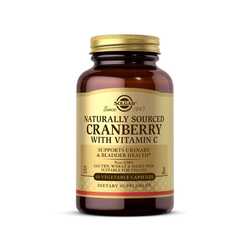 Solgar Natural Cranberry with Vitamin C Vegetable Capsules Pack of 60