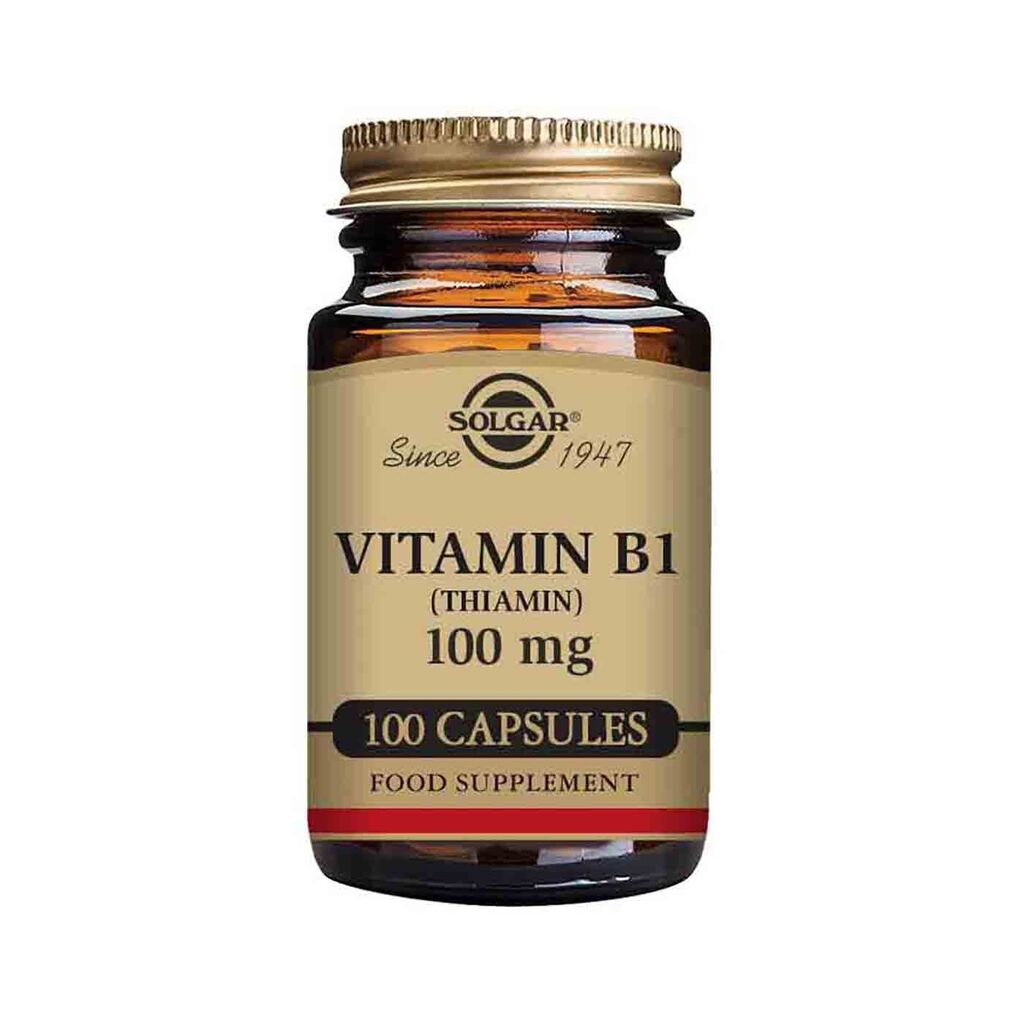 Solgar Vitamin B1 Thiamin 100 mg