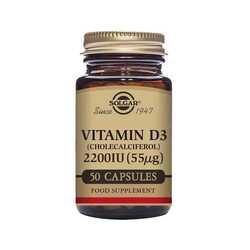 Solgar Vitamin D3 2200 IU 50