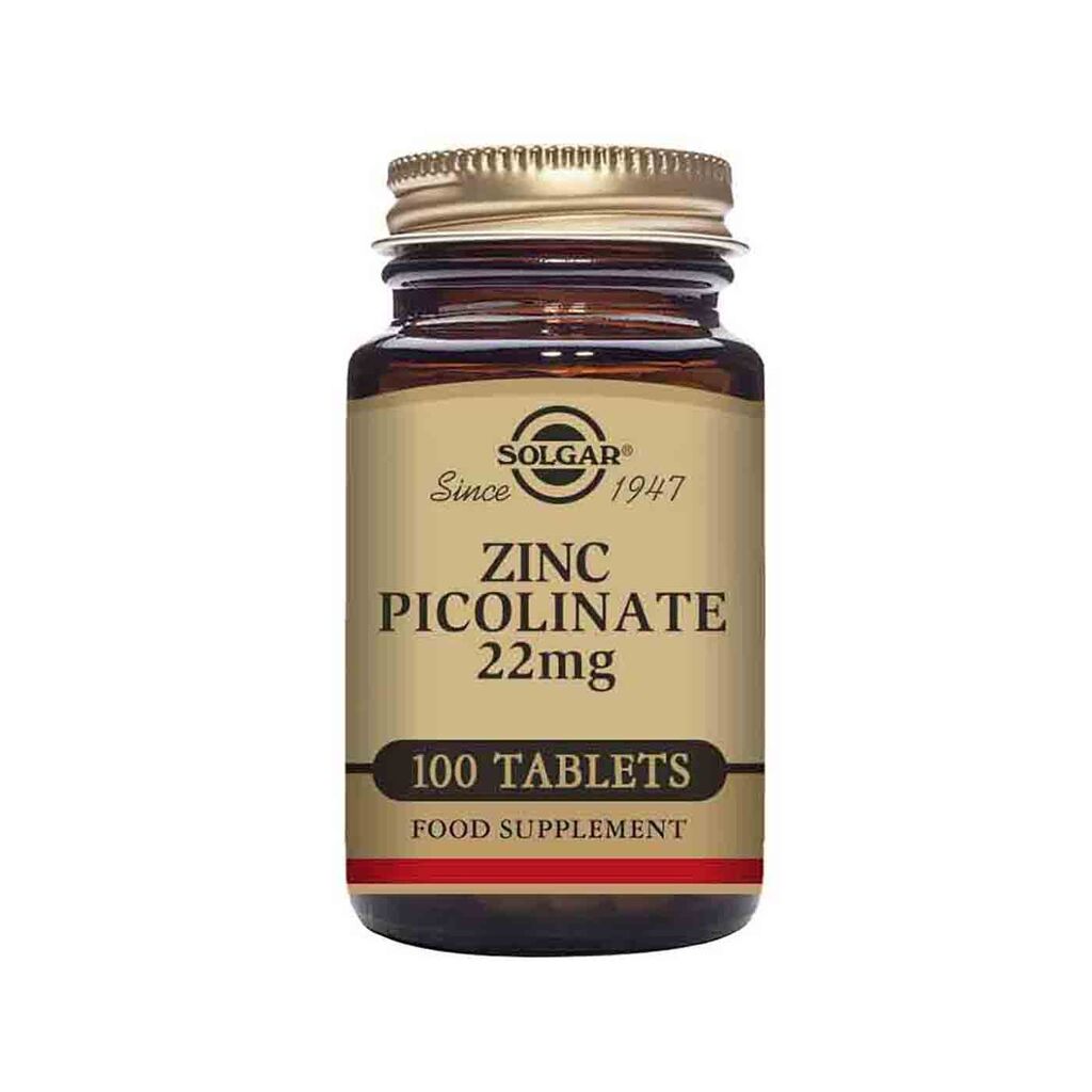 Solgar Zinc Picolinate 22mg