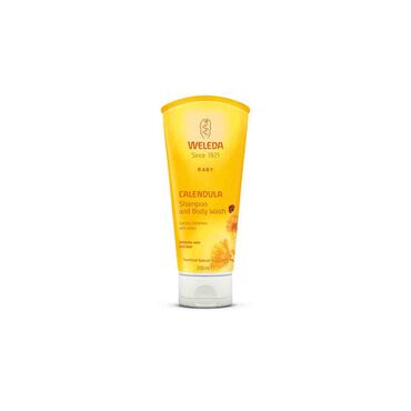 Weleda Calendula Shampoo Bath Water (Aqua), Coco-Glucoside, Prunus Amygdalus Dulcis (Sweet Almond) Oil, Alcohol, Disodium Cocoyl Glutamate, Sesamum Indicum (Sesame) Seed Oil, Glycerin, Chondrus Crispus (Carrageenan), Calendula Officinalis Flower Extract, Xanthan Gum, Lactic Acid, Fragrance (Parfum)*, Limonene*, Linalool*. *from natural essential oils