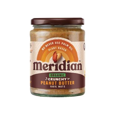 Meridian Organic Crunchy Peanut Butter - No Added Salt 100% roasted peanuts