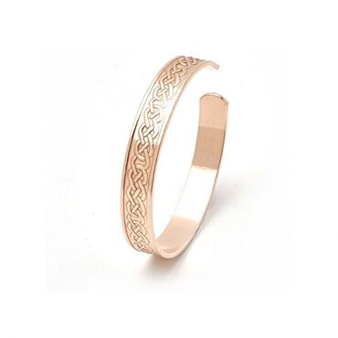 Power Health Celtic Weave 3/8" Copper Bangle