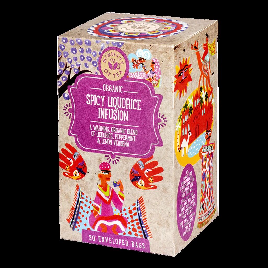 Spicy licorice tea