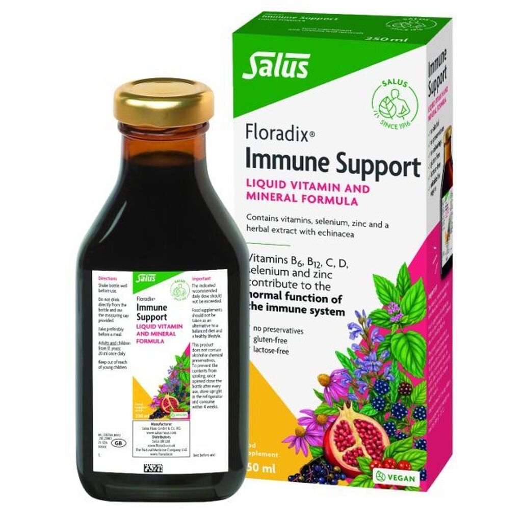 Salus Haus Floradix Immune Support | Buy Online in Ireland
