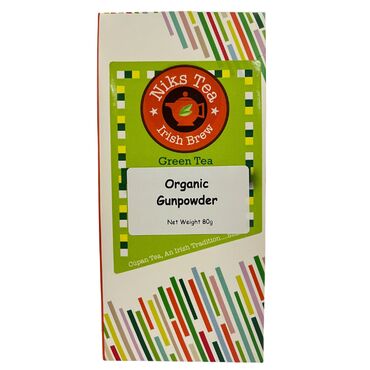 Niks Organic Gunpowder Green Tea