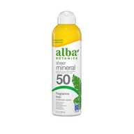 Alba Botanica Sheer Mineral Sun Spray SPF 50