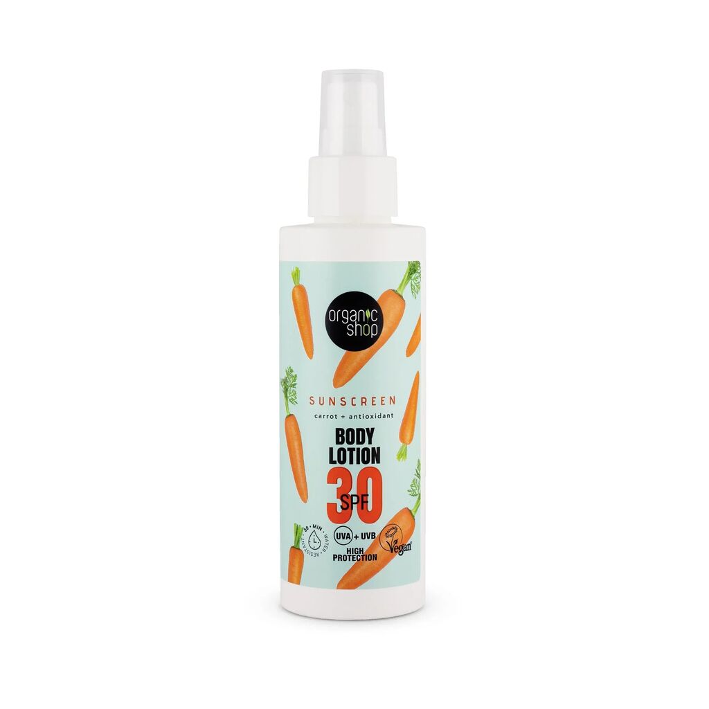 OS Sun Sunscreen Body Lotion 30 SPF FRONT