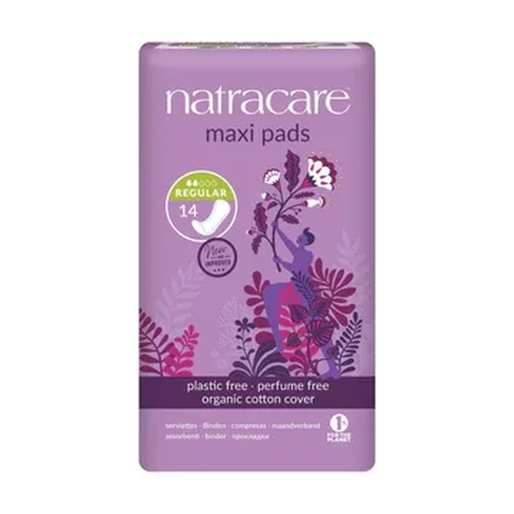 Natracare maxi pads regular